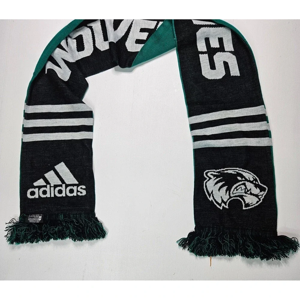 Utah Valley Wolverines Adidas Ruffneck Scarf Green‎ Black